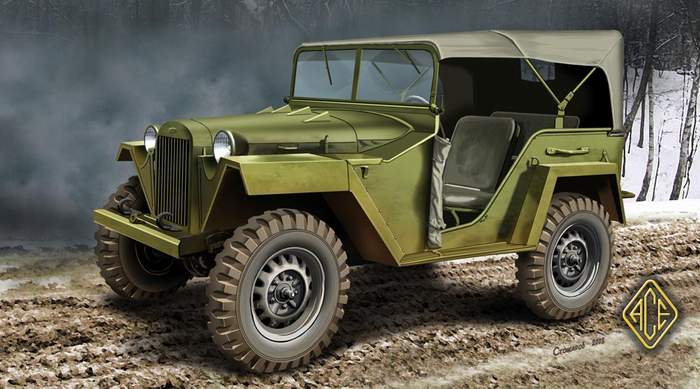 Model GAZ67B Jeep