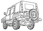 0,5t Light truck 4x4 Iltis