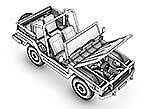 0,5t Light truck 4x4 Iltis