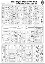 0,5t Light truck 4x4 Iltis w/Milan AT mission kit