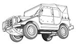 0,25t 4x4 truck Munga F 91/4