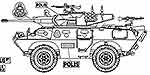 LAV-150 APC w/20mm and 90mm Guns