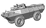 V-100 (XM-706 E1) разведывательно-дозорная /патрульная машина