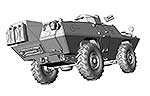 V-100 (XM-706 E1) разведывательно-дозорная /патрульная машина