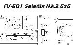 FV-601 Saladin Armoured car