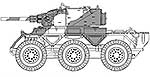 FV-601 Saladin Armoured car