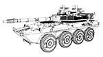 B1 Centauro AFV (ранних серий)