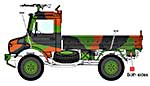 Вантажівка 2т UNIMOG U1300L (4x4)