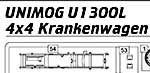 Unimog U1300L 4x4 КУНГ медицинский/командный