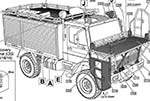 Unimog U 1300L Feuerlösch Kfz TLF 1000