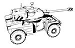 AML-90 Light Armoured Car (4x4)