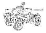 Eland-90 Light Armoured Car (4x4)