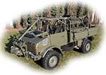 JACAM 4x4 Unimog for long-range patrol missions