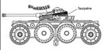 EBR F1 09 mod.1951 w/FL-11 turret wheeled tank
