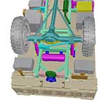 Unimog S 404 pickup with folding cab top