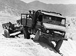 Unimog S 404 pickup with folding cab top