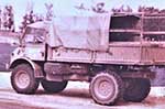 Unimog S 404 pickup with folding cab top