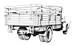 G917T немецкая трёхтонка (стандартная кабина)