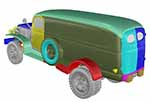 US Army G7105 (G506) Panel Delivery truck