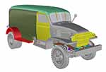 US Army G7105 (G506) Panel Delivery truck