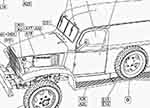 US Army G7105 (G506) Panel Delivery truck