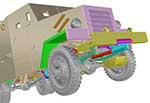 IDF sandwich armored Chevrolet 1,5t