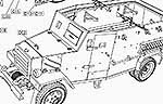 IDF sandwich armored Chevrolet 1,5t